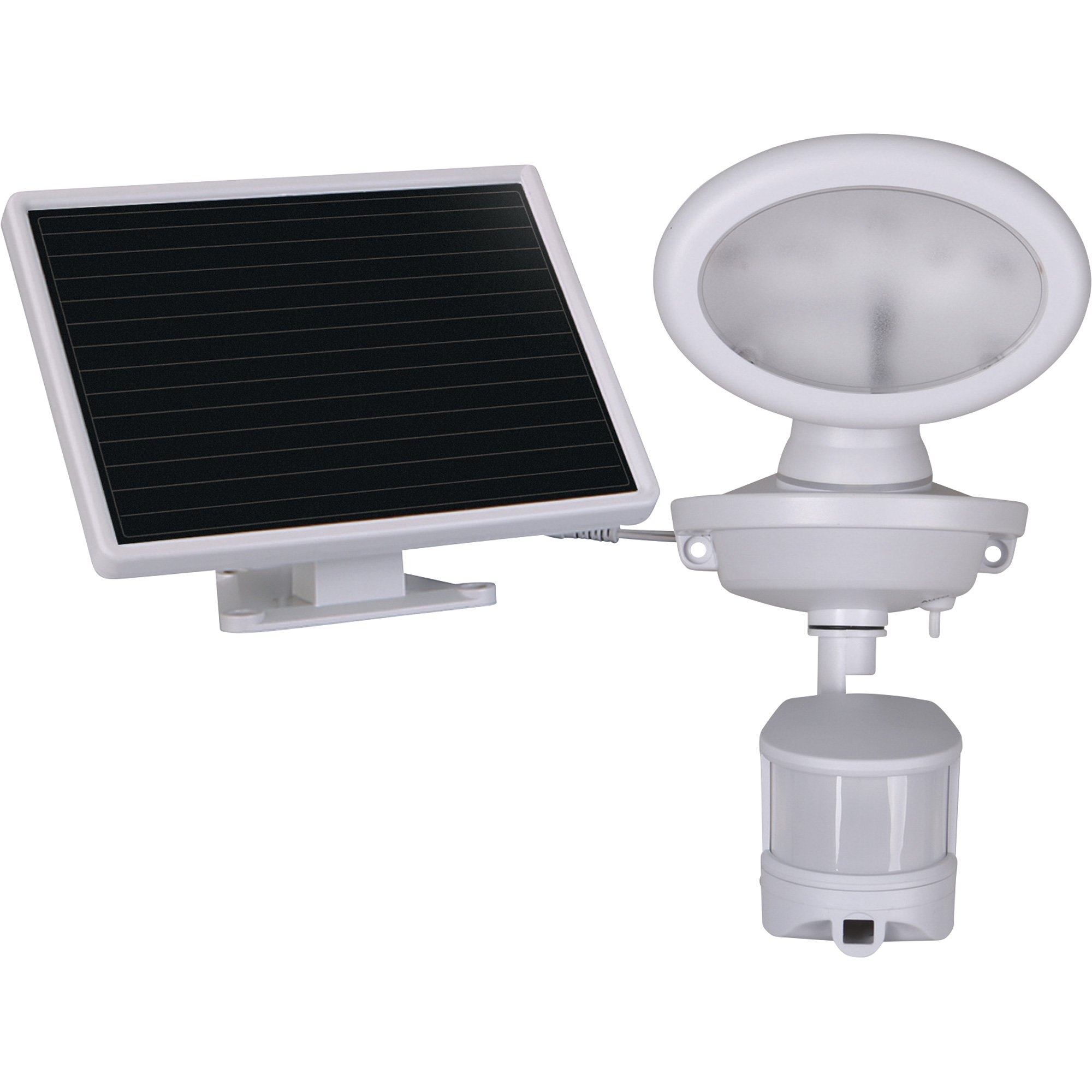 Maxsa Innovations Motion-Activated Solar Security Video Camera with Spotlight